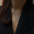 Innersta – Heart Necklace in 14K Gold